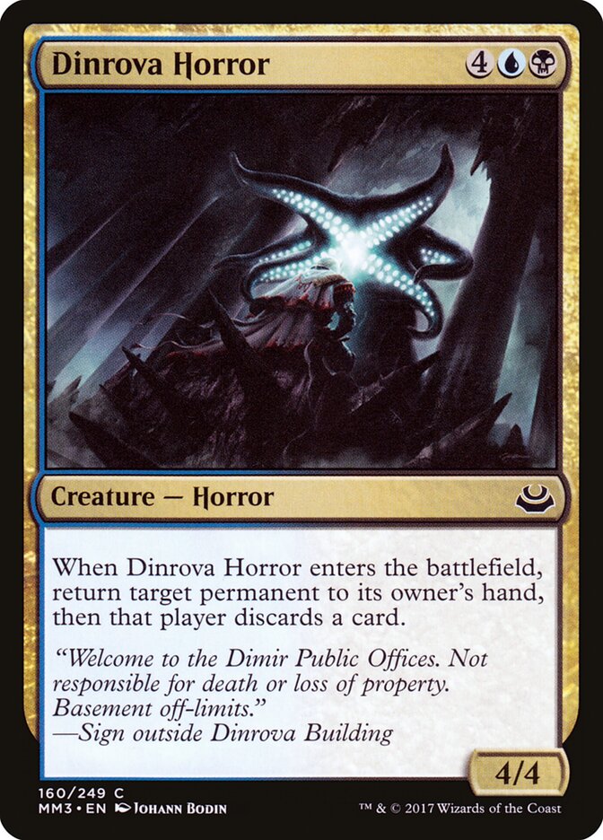 Dinrova Horror — Modern Masters 2017 160/249