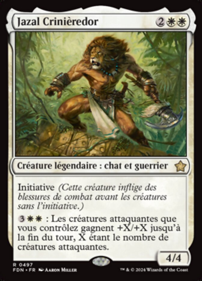 Jazal Crinièredor — Foundations 497/771
