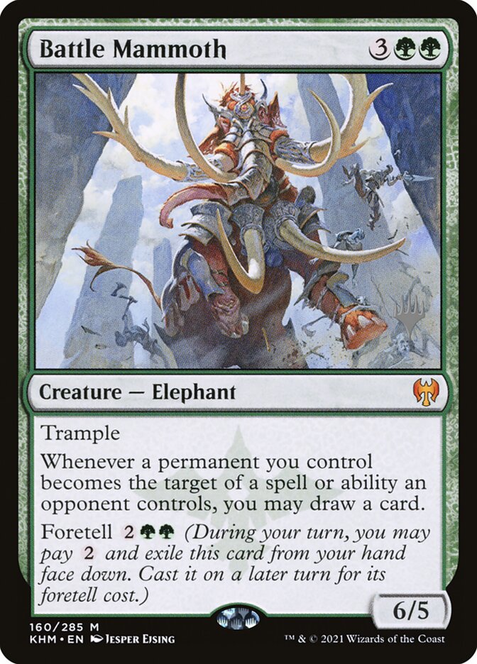 Battle Mammoth — Kaldheim Promos 160p/158
