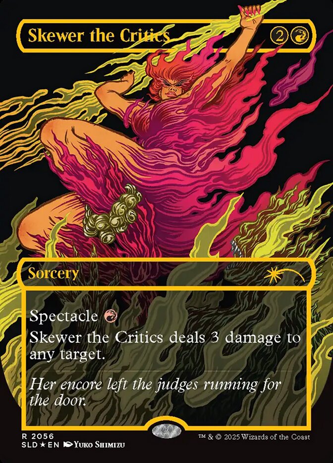Skewer the Critics — Secret Lair Drop 2056/2754