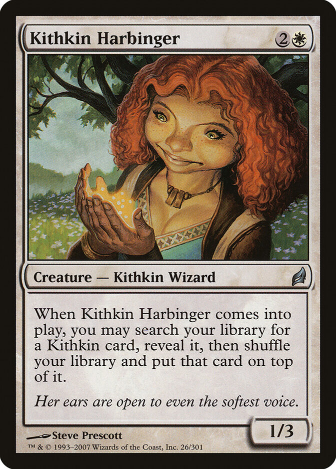 Kithkin Harbinger — Lorwyn 26/301