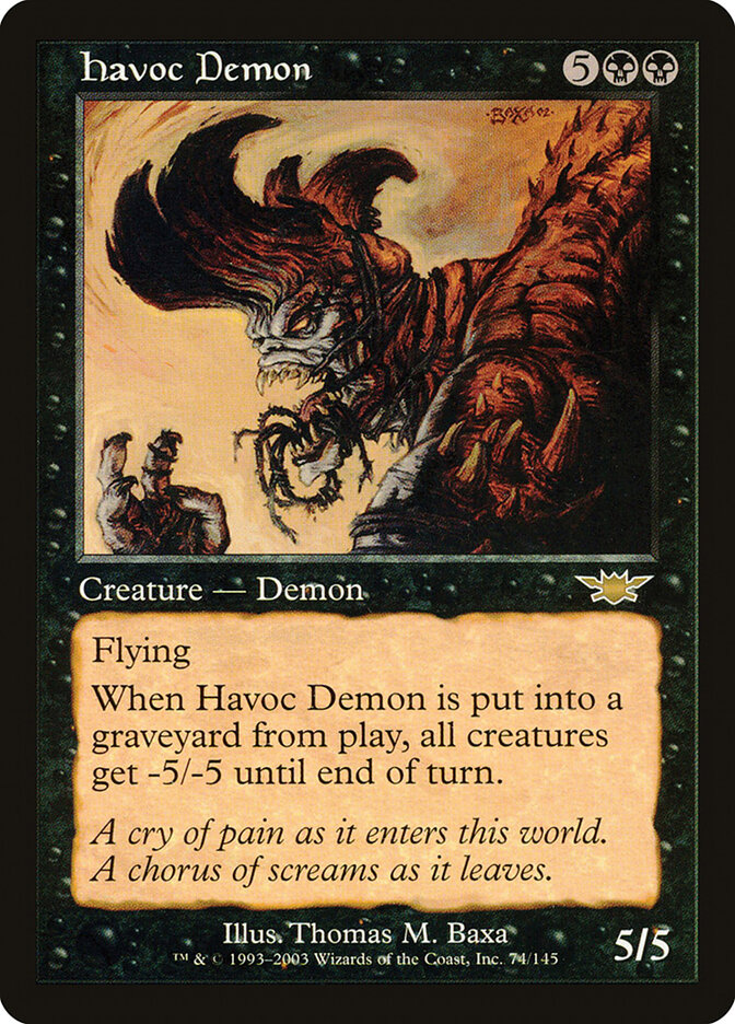 Havoc Demon — Legions 74/145