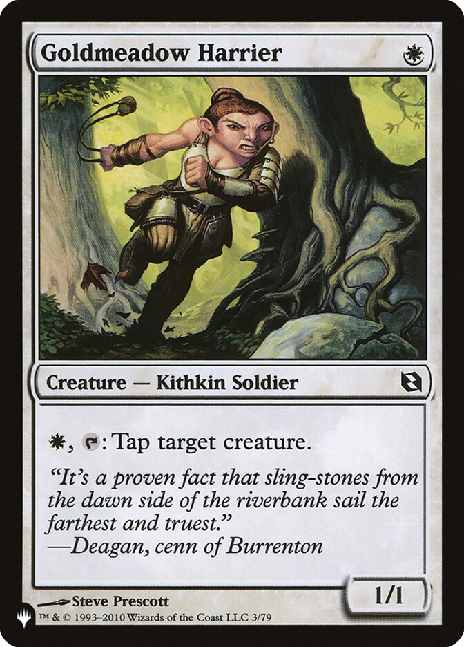 Goldmeadow Harrier — The List DDF-3/5581