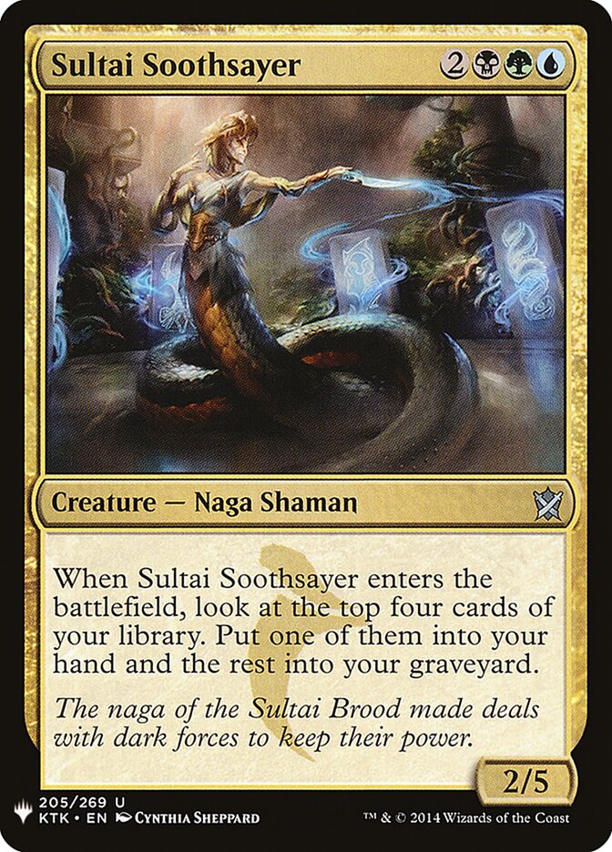 Sultai Soothsayer — The List KTK-205/5581
