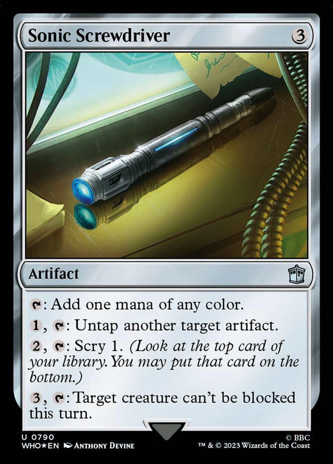 Sonic Screwdriver — Doctor Who 790/1178