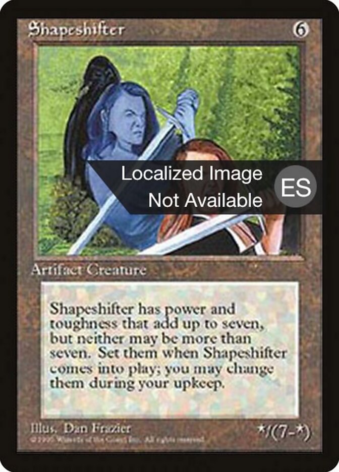 Shapeshifter — Fourth Edition Foreign Black Border 345/378