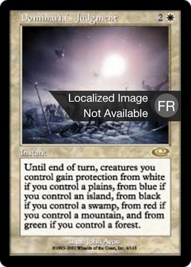 Jugement selon Dominaria — Planeshift 4/146