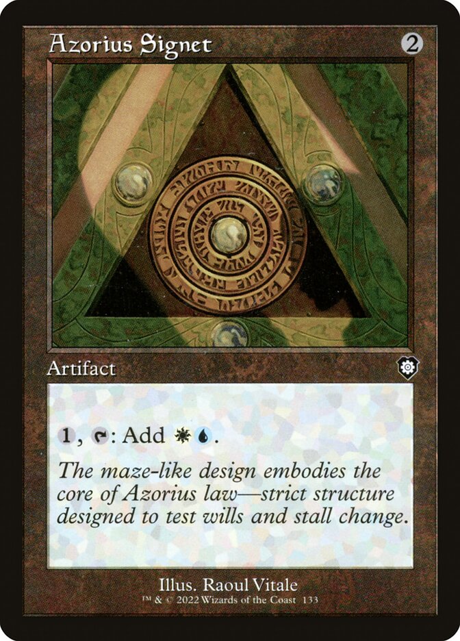 Cachet d'Azorius — The Brothers' War Commander 133/209