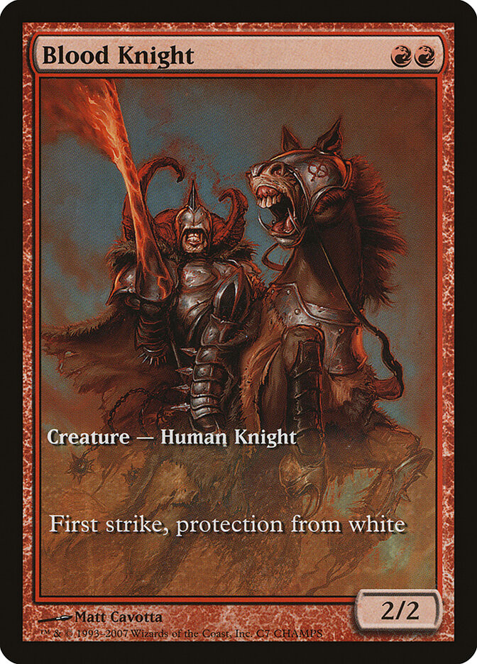 Blood Knight — Champs and States 7/12