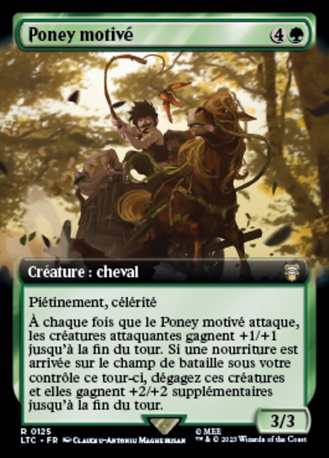 Poney motivé — Tales of Middle-earth Commander 125/591