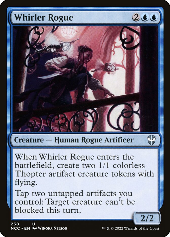 Whirler Rogue — New Capenna Commander 238/447