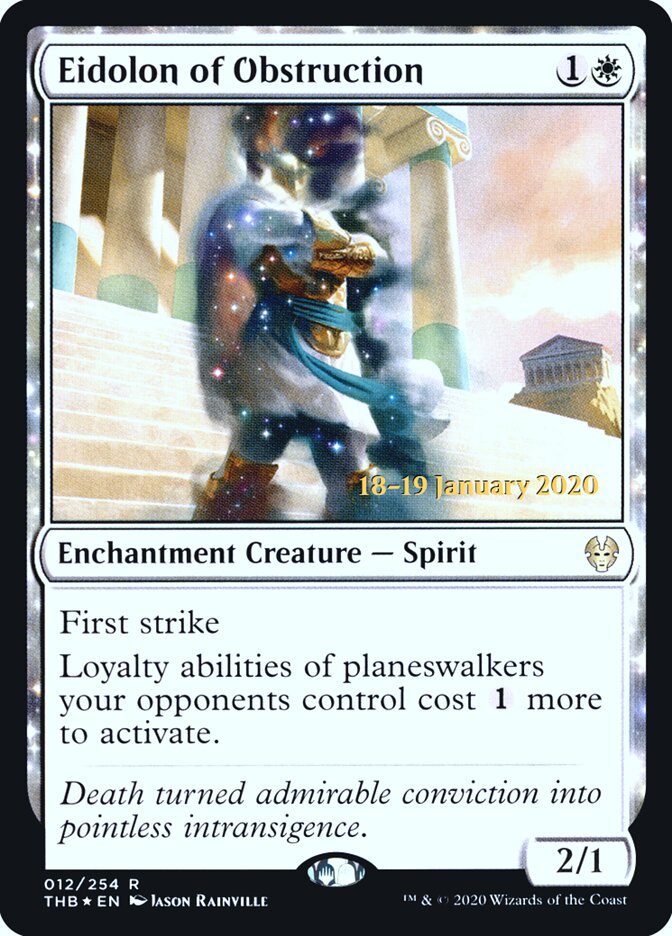 Eidolon of Obstruction — Theros Beyond Death Promos 12s/137