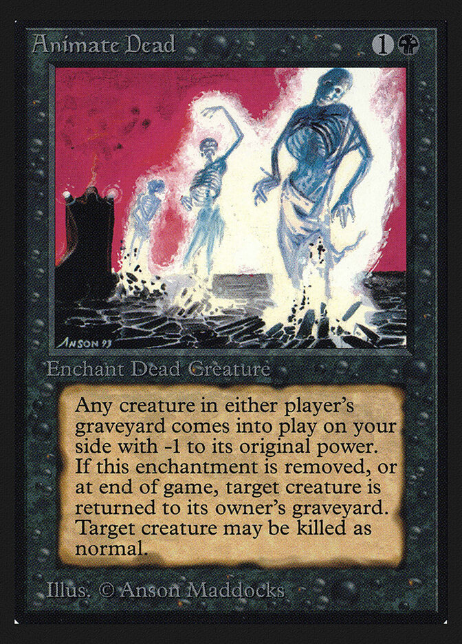 Animate Dead — Intl. Collectors' Edition 93/302
