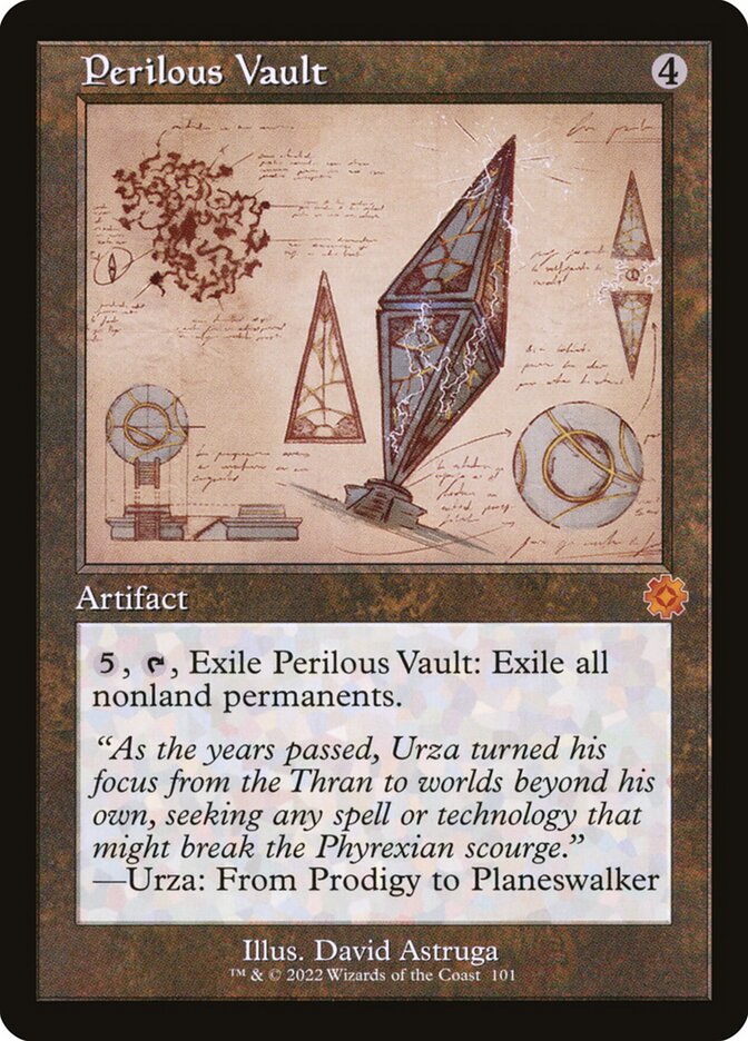 Perilous Vault — The Brothers' War Retro Artifacts 101/189