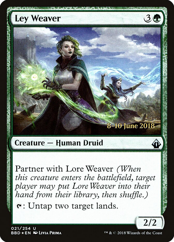 Ley Weaver — Battlebond Promos 21s/22