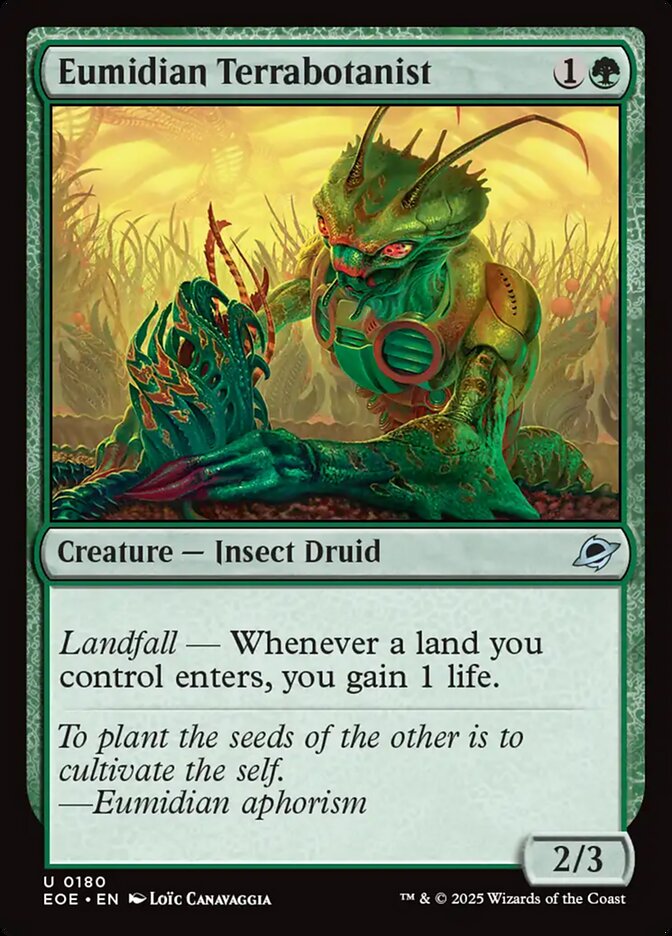 Eumidian Terrabotanist — Edge of Eternities 180/399