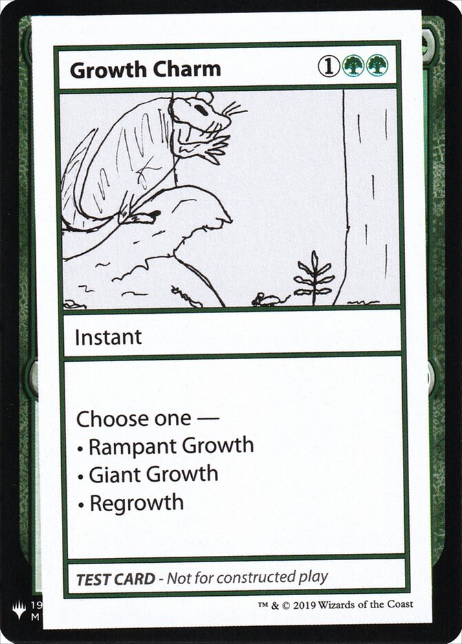 Growth Charm — Mystery Booster Playtest Cards 2019 77/121