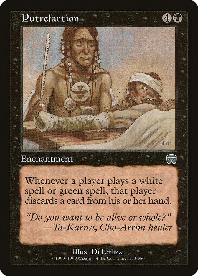 Putrefaction — Mercadian Masques 153/350
