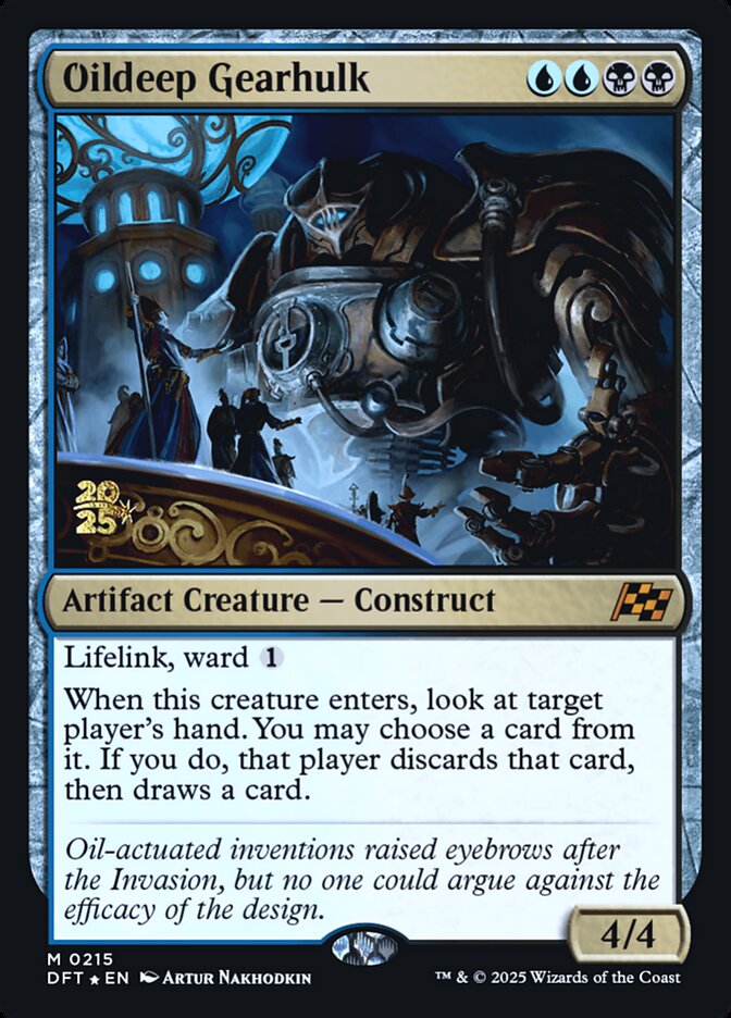 Oildeep Gearhulk — Aetherdrift Promos 215s/160