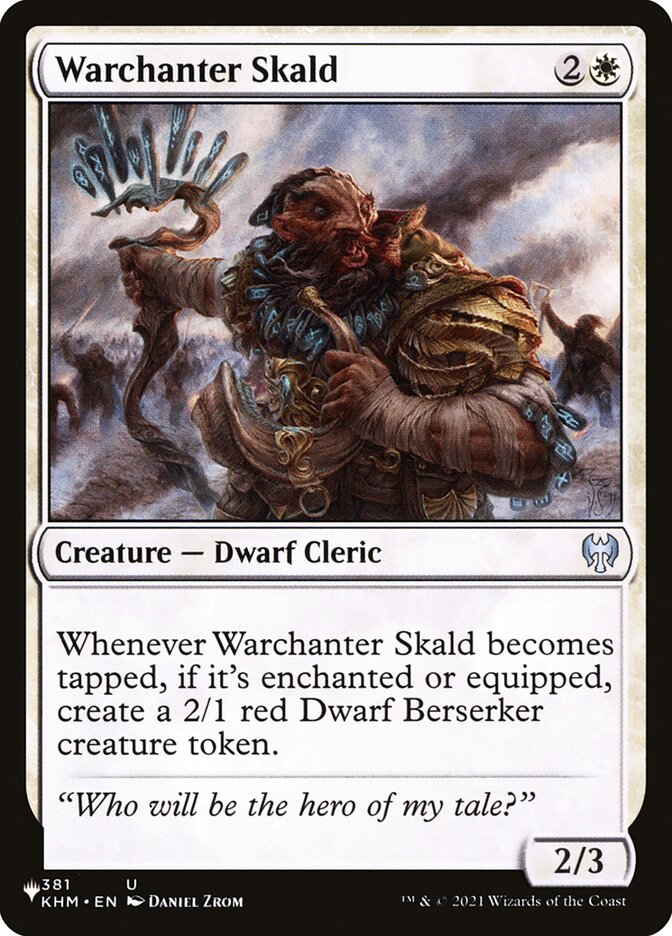 Warchanter Skald — The List KHM-381/5581