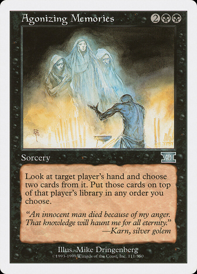 Agonizing Memories — Classic Sixth Edition 111/351