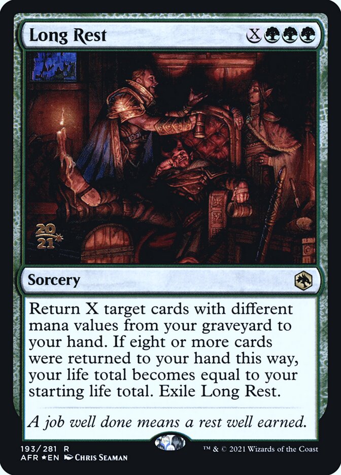 Long Rest — Adventures in the Forgotten Realms Promos 193s/241