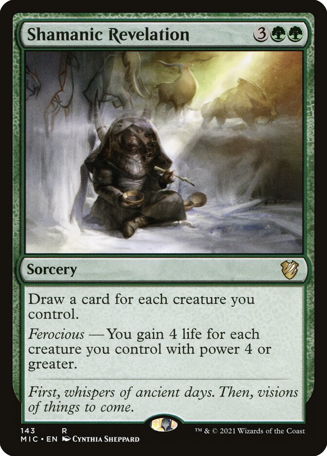 Shamanic Revelation — Midnight Hunt Commander 143/187