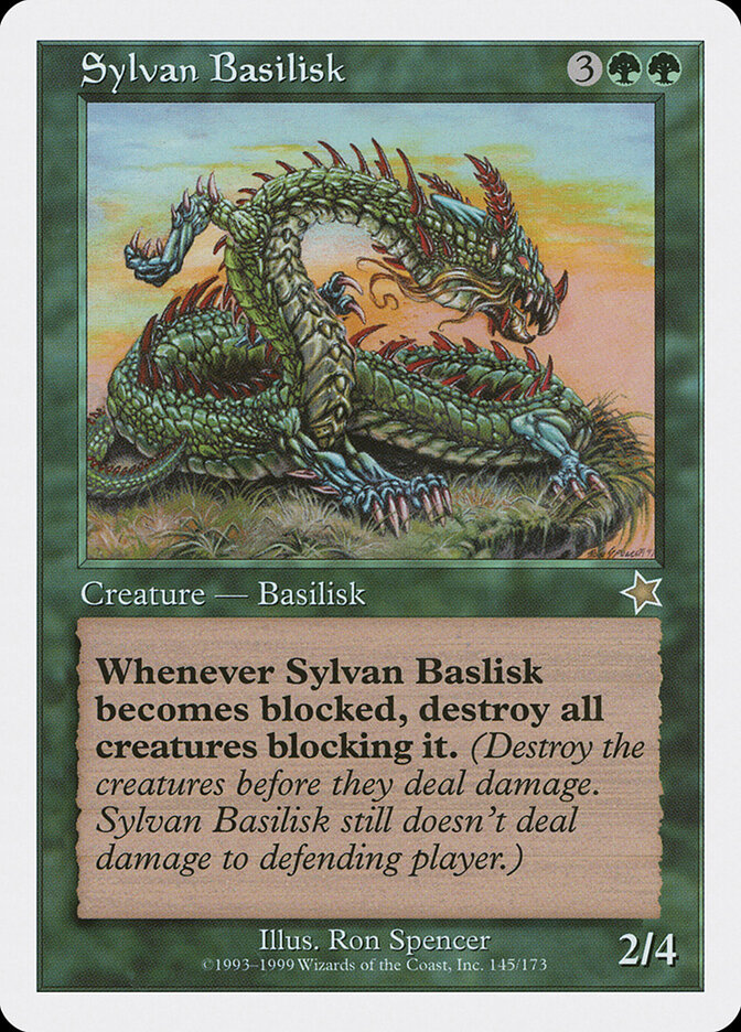 Sylvan Basilisk — Starter 1999 145/173