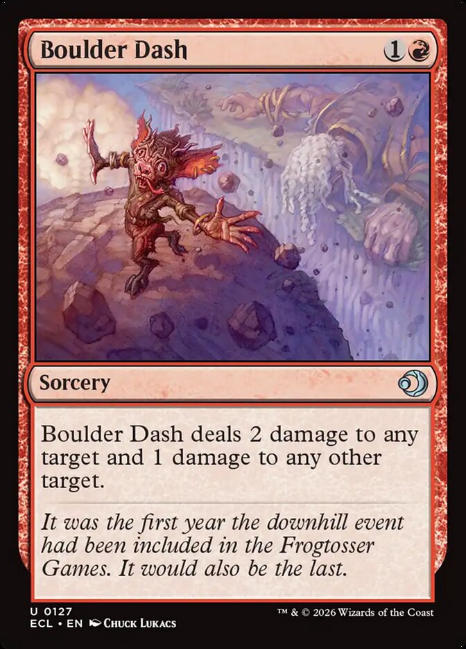 Boulder Dash — Lorwyn Eclipsed 127/408