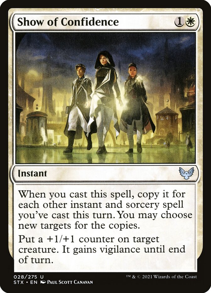 Show of Confidence — Strixhaven: School of Mages 28/393