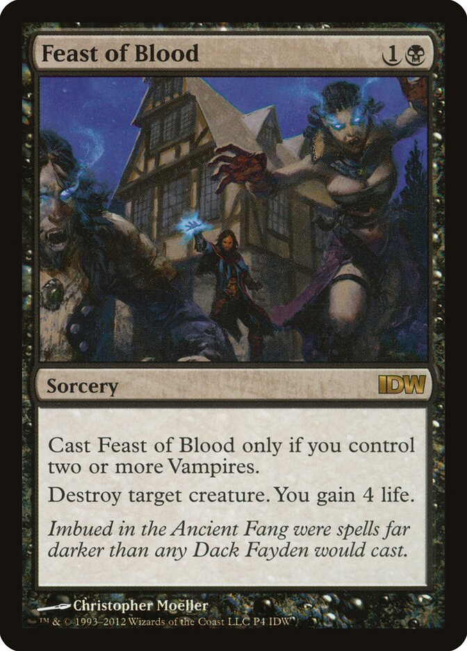 Feast of Blood — IDW Comics Inserts 4/17