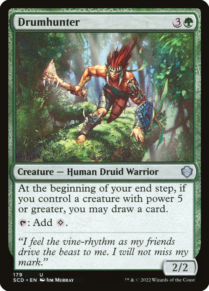 Drumhunter — Starter Commander Decks 179/352