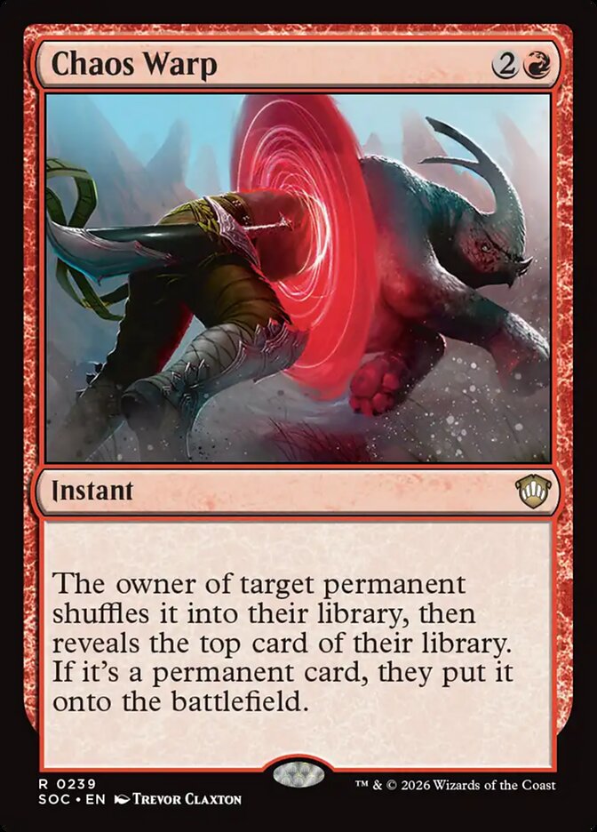 Chaos Warp — Secrets of Strixhaven Commander 239/426