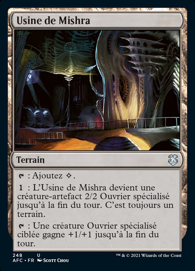 Usine de Mishra — Forgotten Realms Commander 248/331