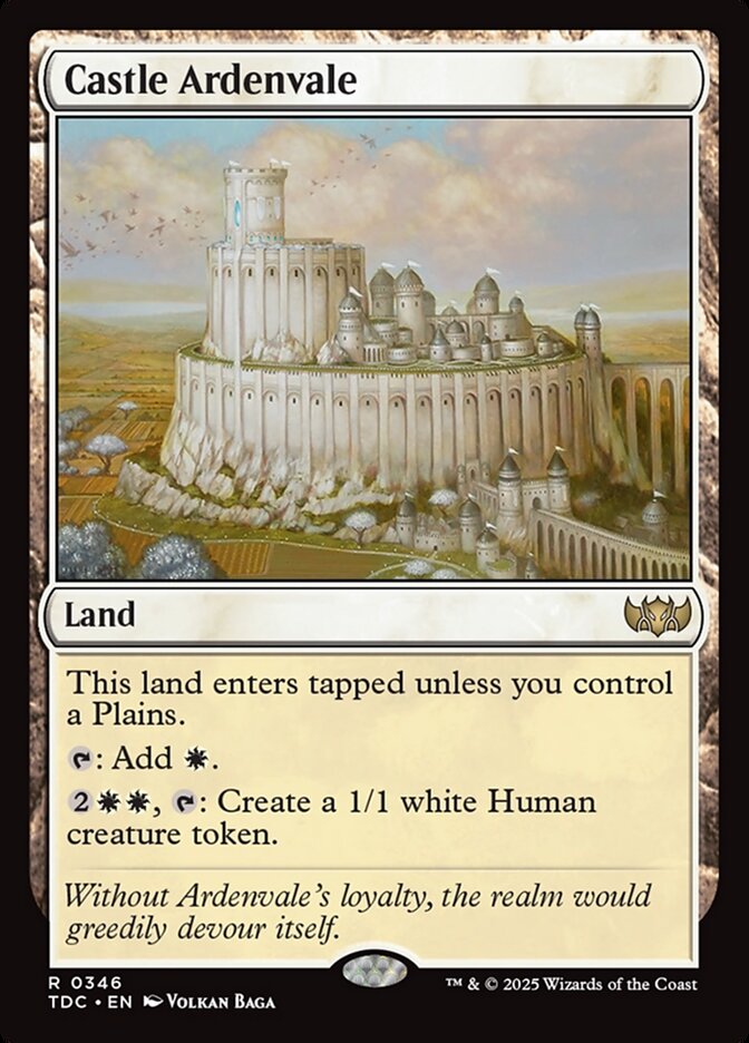 Château Ardenval — Tarkir: Dragonstorm Commander 346/413