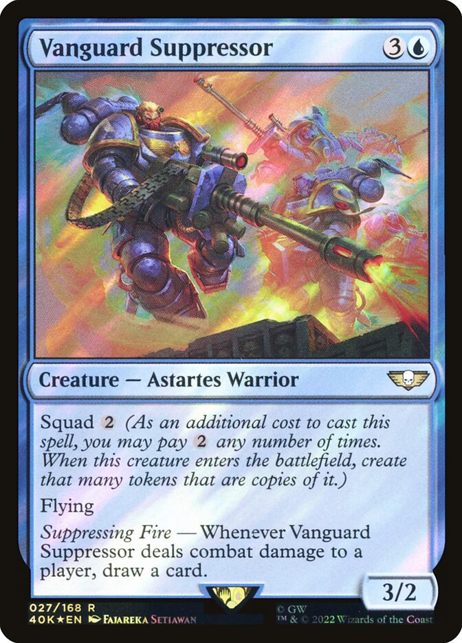 Vanguard Suppressor — Warhammer 40,000 Commander 27★/617