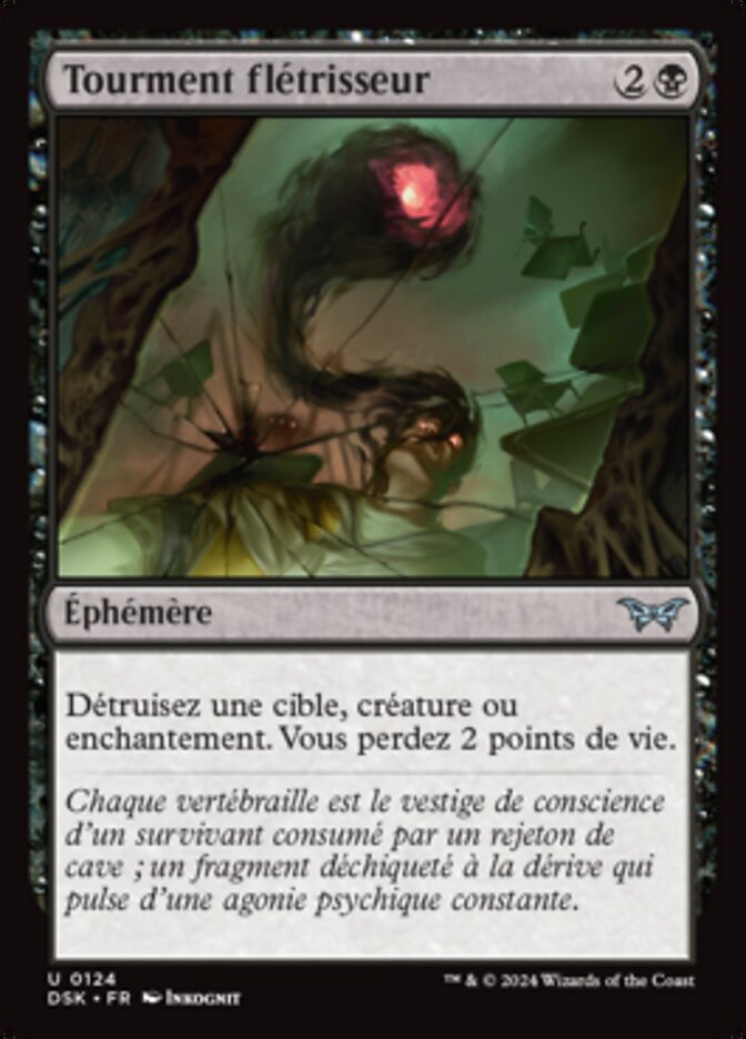 Tourment flétrisseur — Duskmourn: House of Horror 124/419