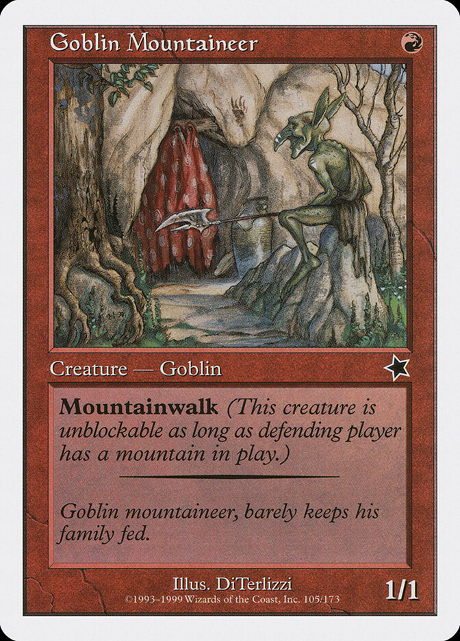 Goblin Mountaineer — Starter 1999 105/173