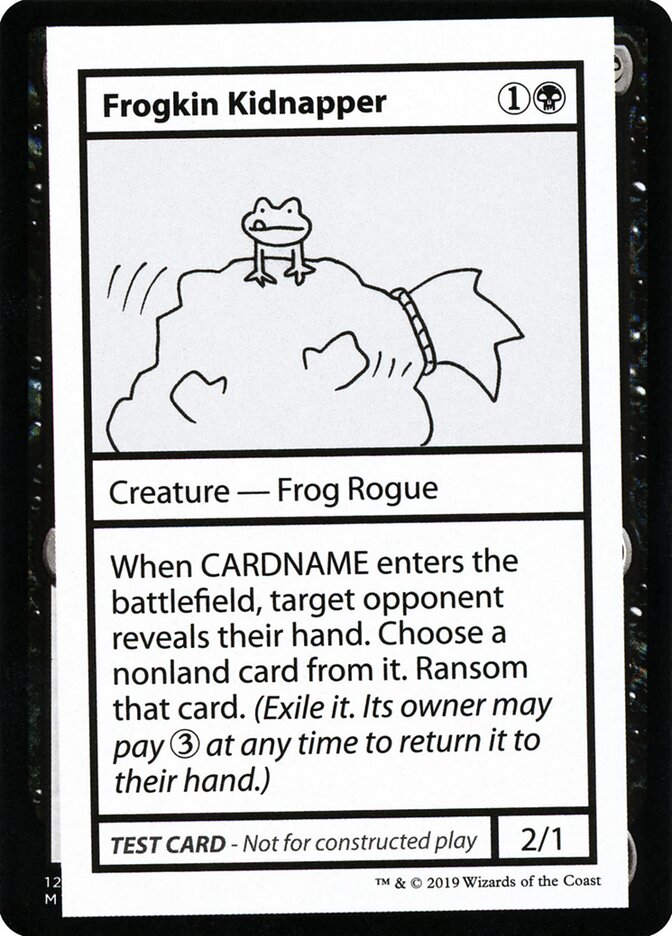 Frogkin Kidnapper — Mystery Booster Playtest Cards 2021 42/121