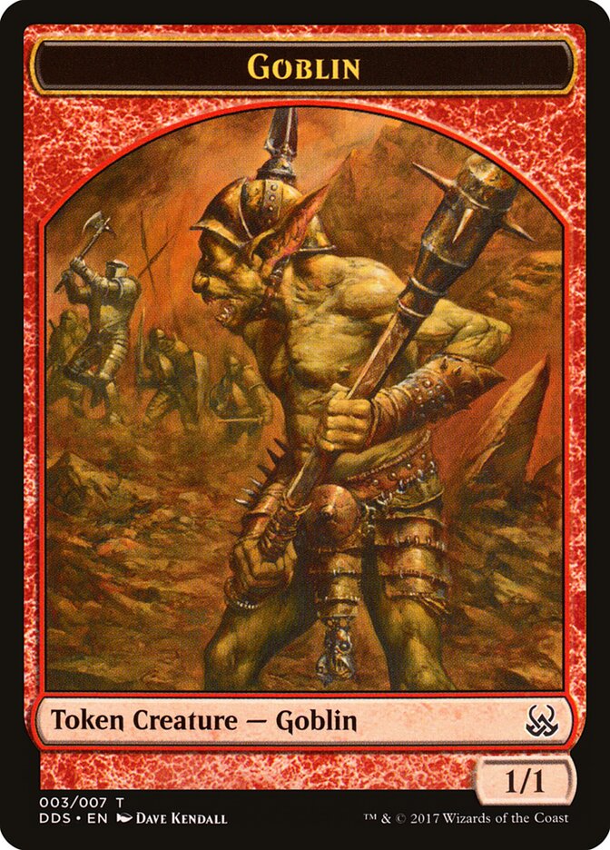Goblin — Duel Decks: Mind vs. Might Tokens 3/7