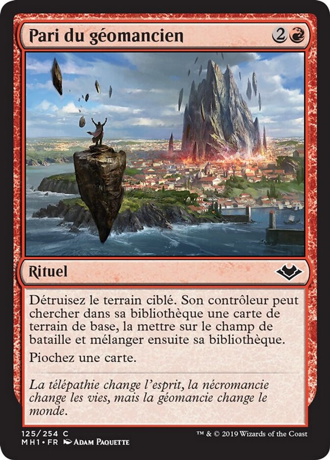 Pari du géomancien — Modern Horizons 125/255