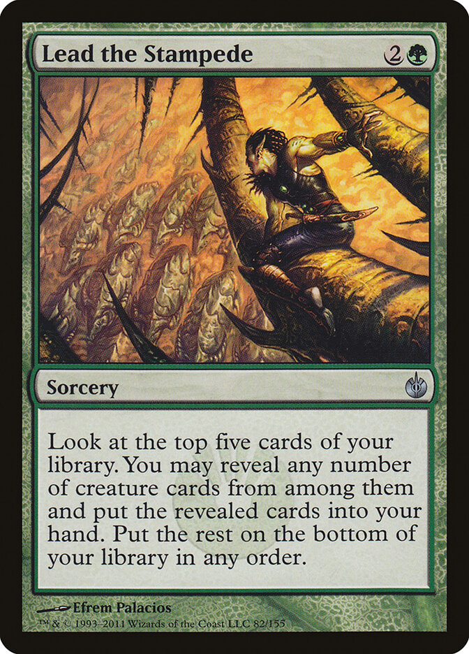 Lead the Stampede — Mirrodin Besieged 82/155