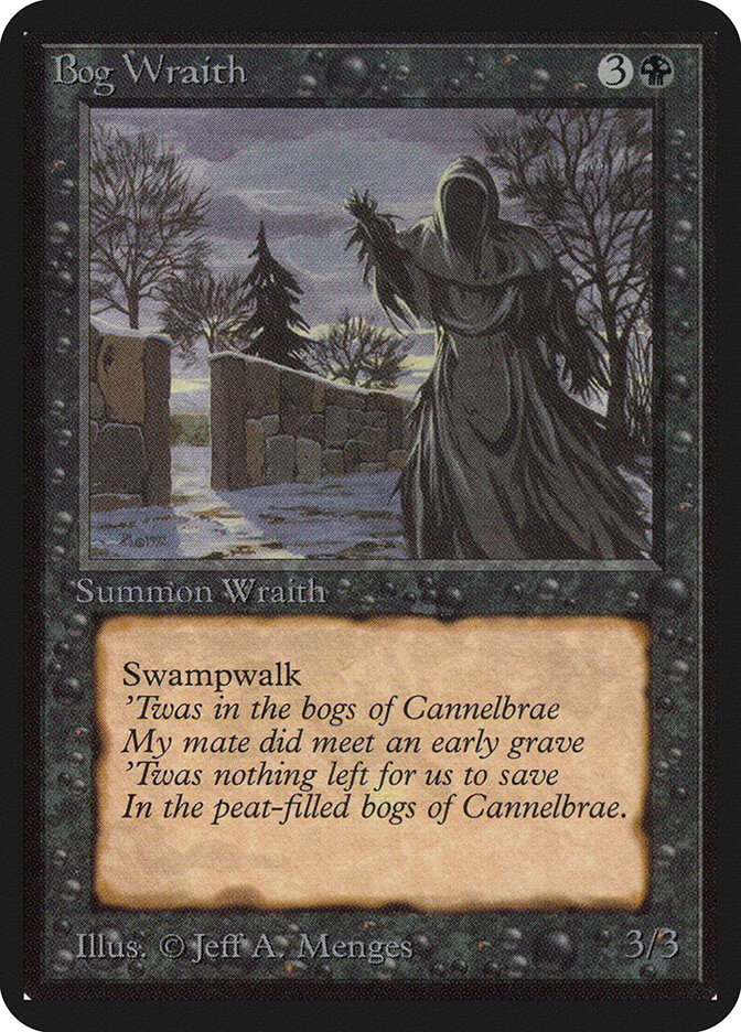Bog Wraith — Limited Edition Alpha 95/295