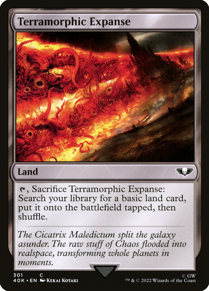 Terramorphic Expanse — Warhammer 40,000 Commander 301/617