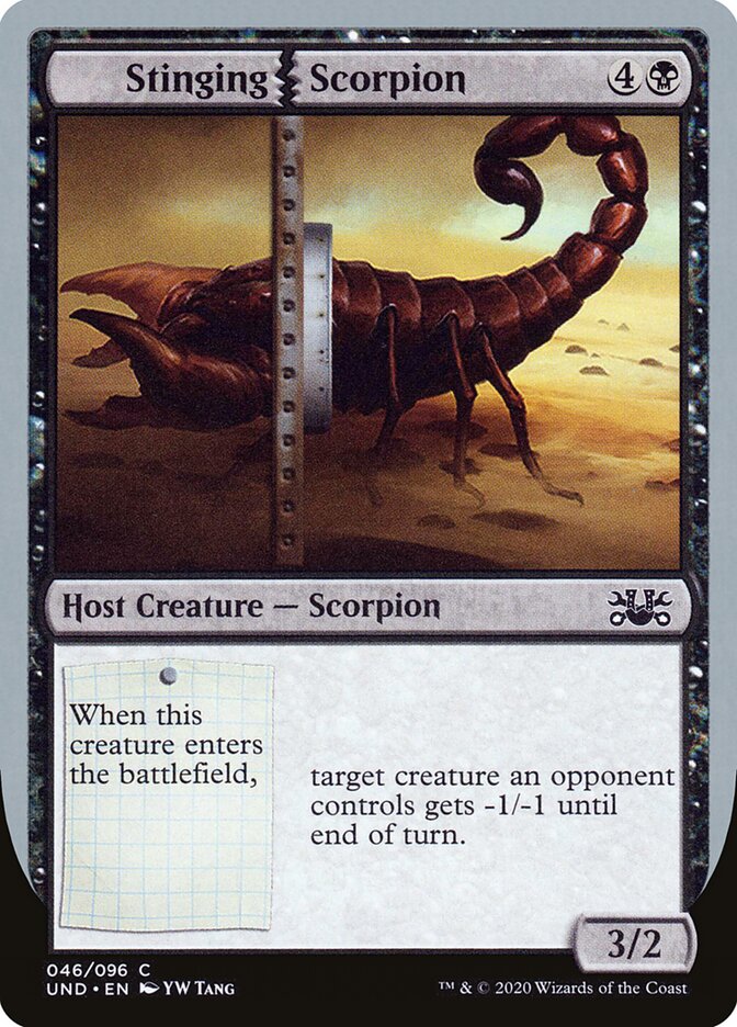 Stinging Scorpion — Unsanctioned 46/96