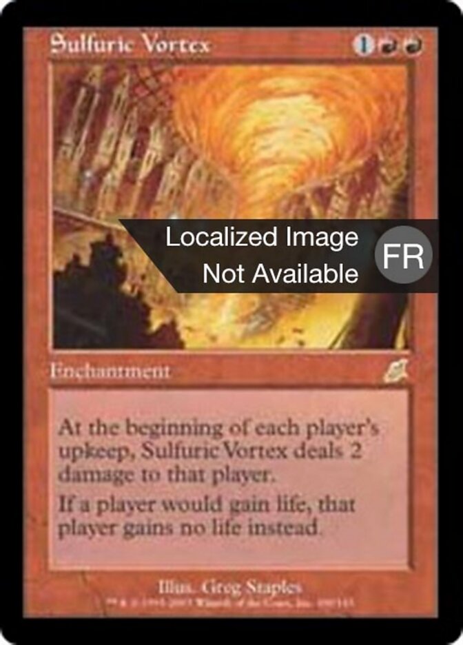 Vortex sulfureux — Scourge 106/143