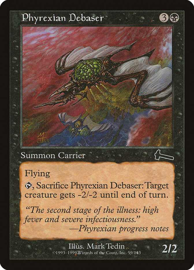 Phyrexian Debaser — Urza's Legacy 59/143