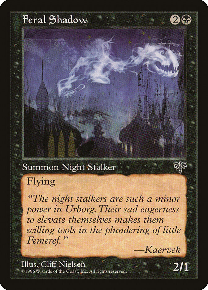 Feral Shadow — Mirage 122/351