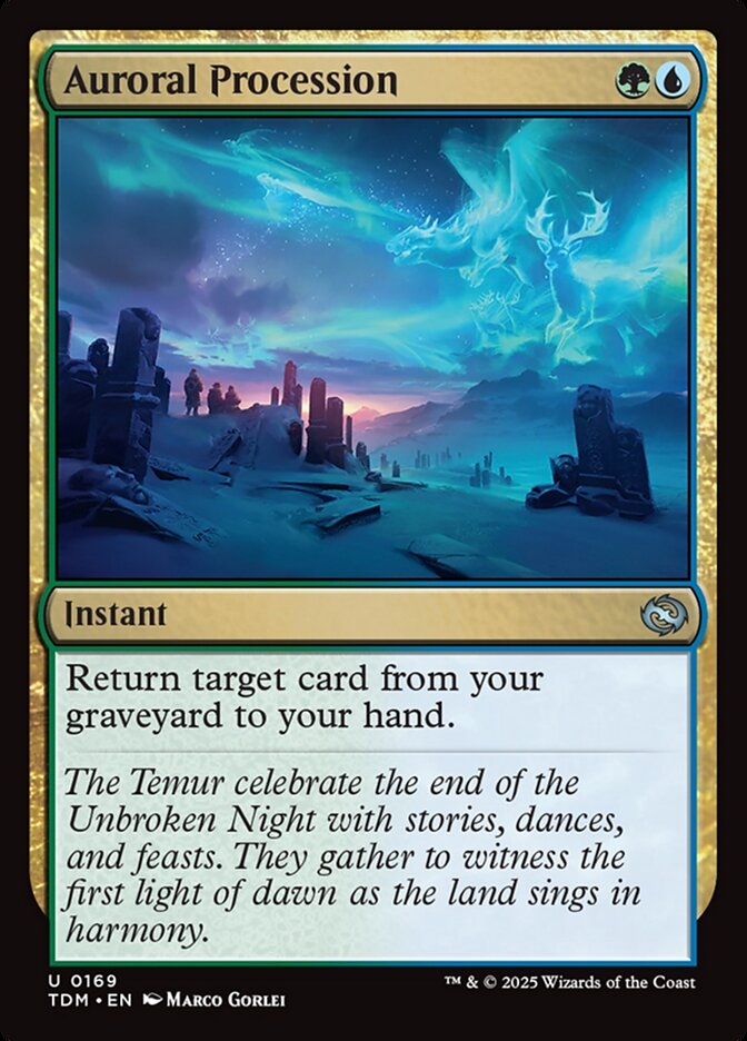 Auroral Procession — Tarkir: Dragonstorm 169/427