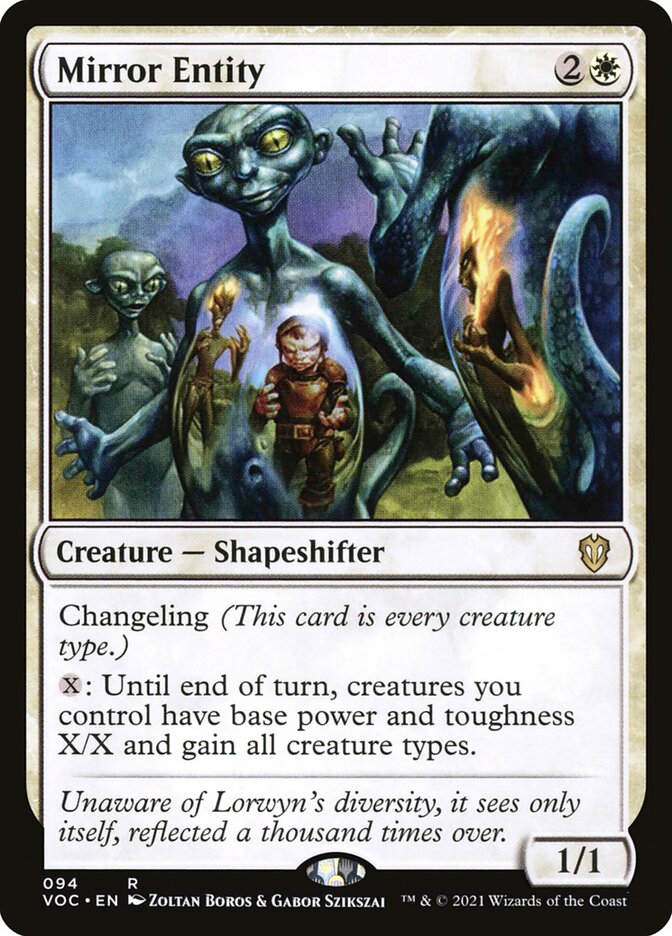 Mirror Entity — Crimson Vow Commander 94/188